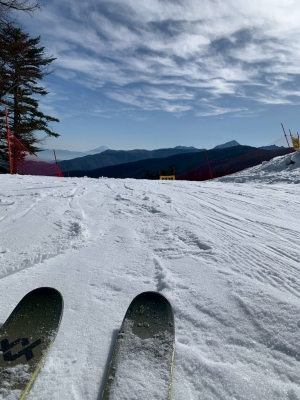 コナシゲレンデ、アルパインゲレンデからの展望です。