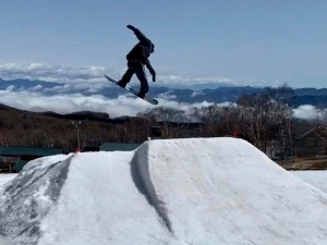 冬スポーパークも設置完了！